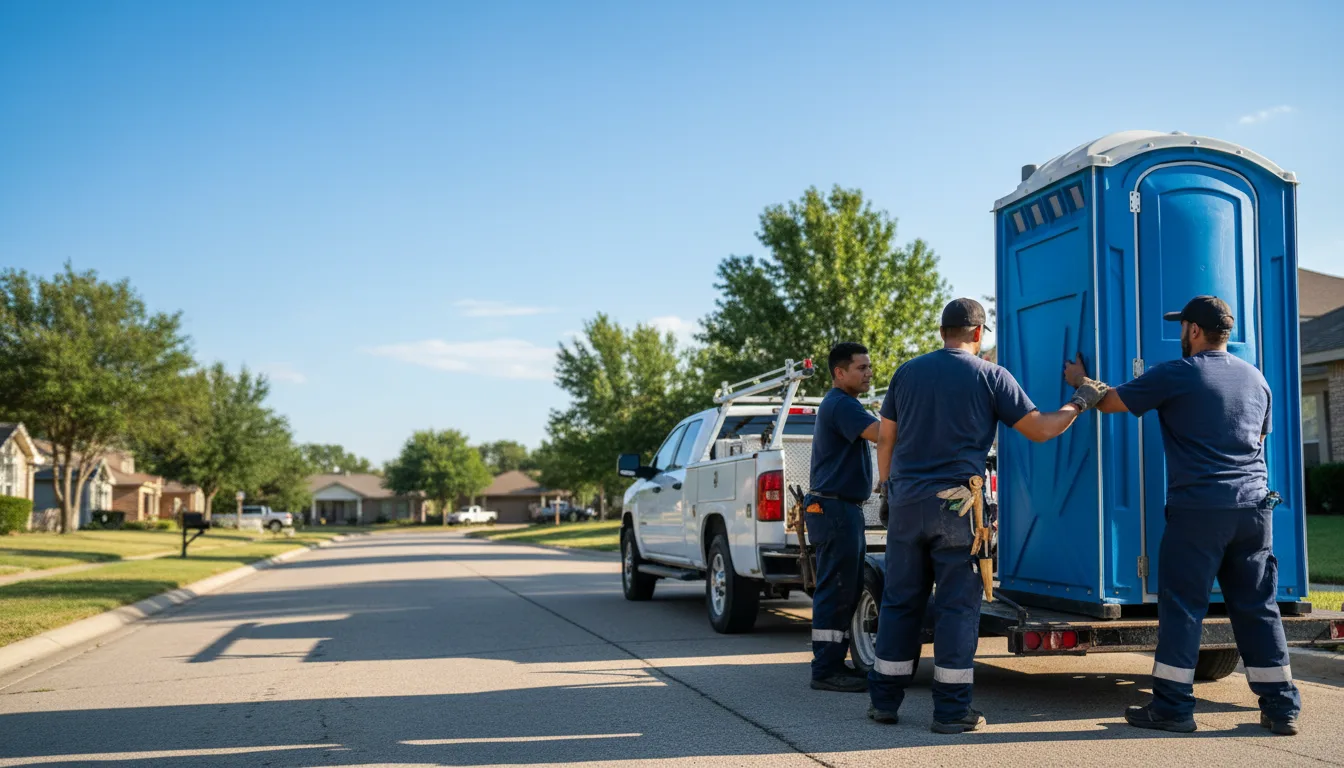 Portable Toilet Rental in Frankfort, KS near me
